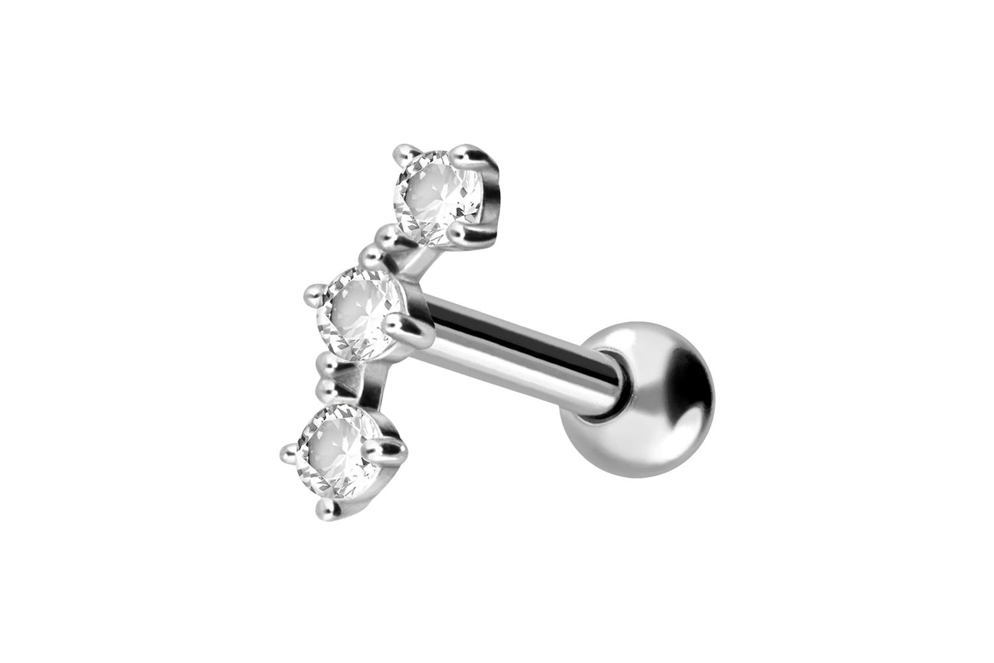 18 Karat Ohrpiercing Alva