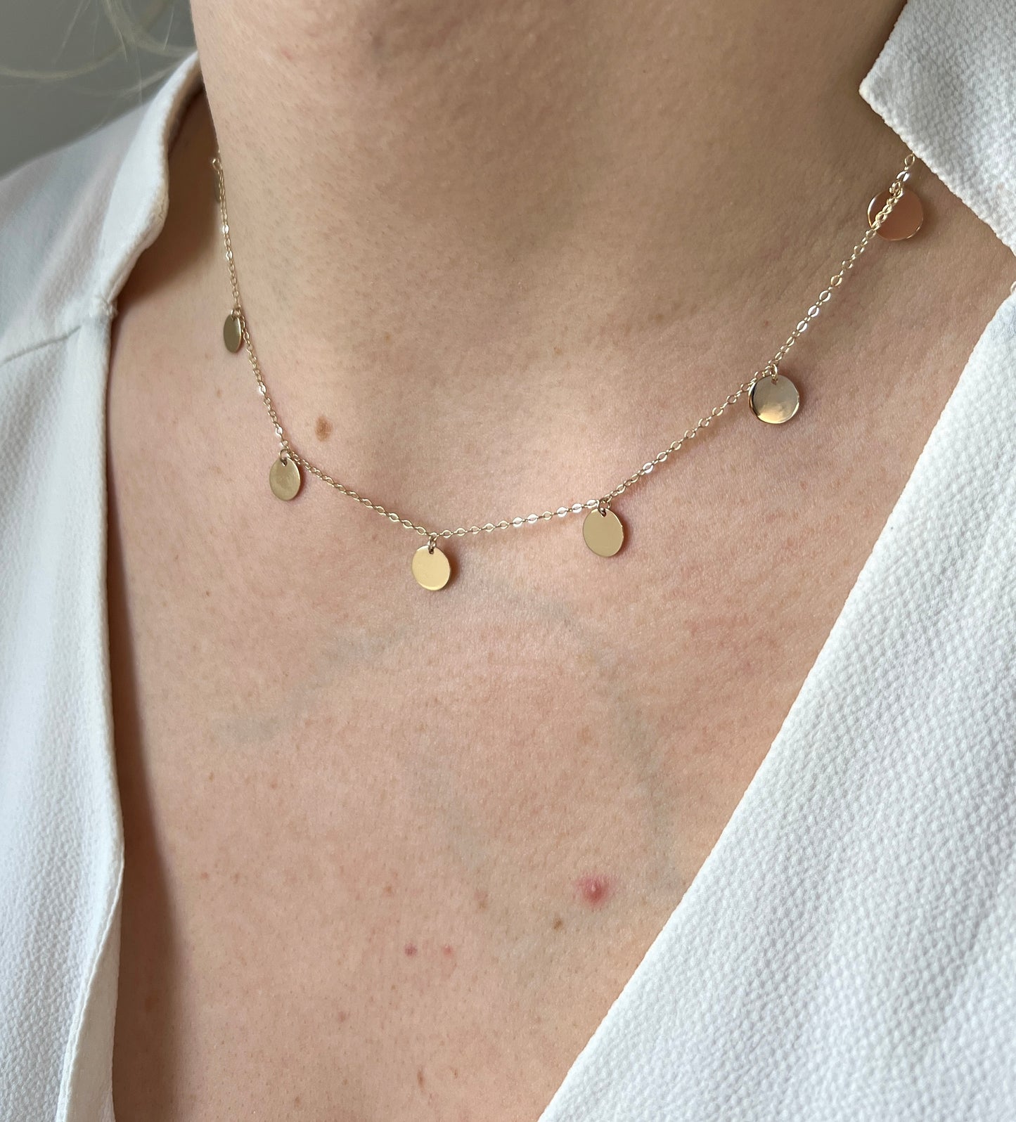 Klassische Plattenkette aus 585 Gold – Edles Design