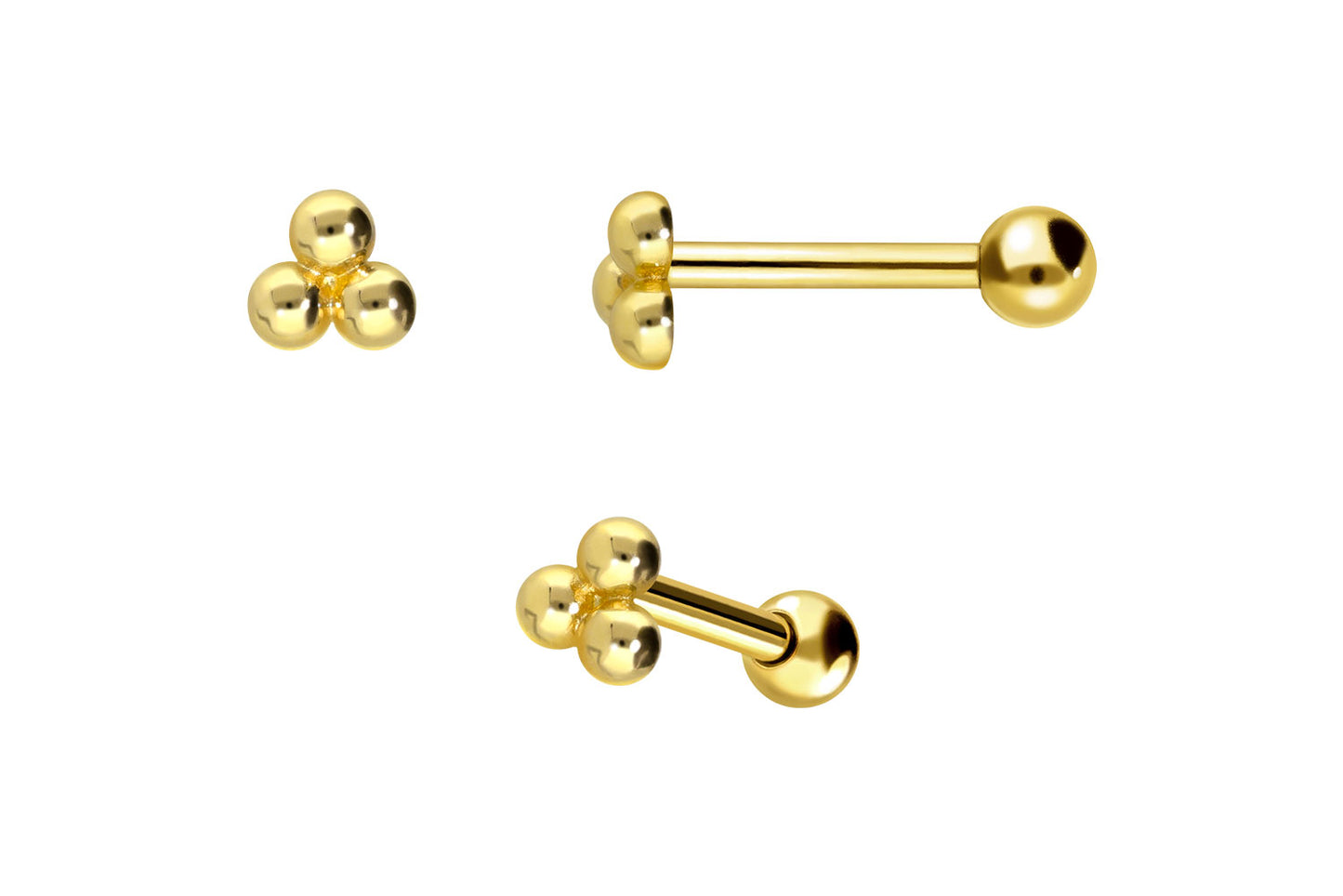 18 Karat Ohrpiercing Emma