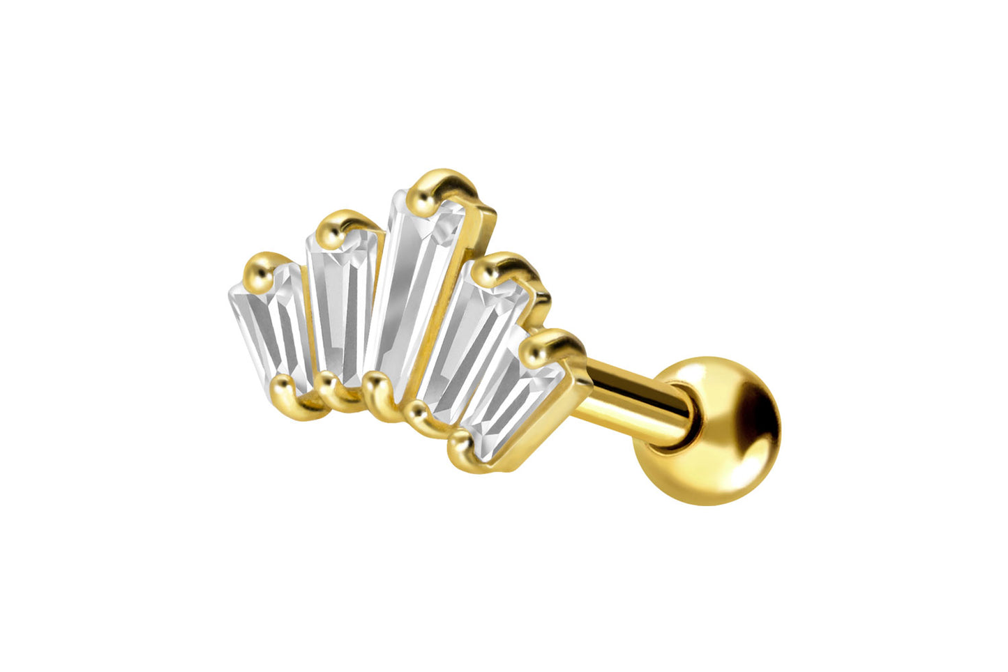 18 Karat Ohrpiercing Louise