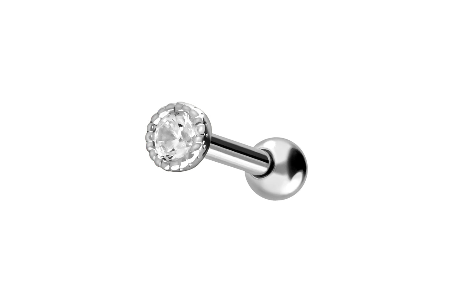 18 Karat Ohrpiercing Zarge