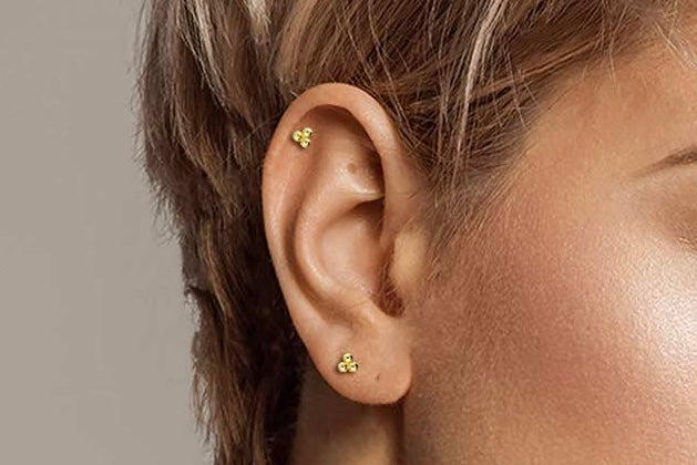 18 Karat Ohrpiercing Emma